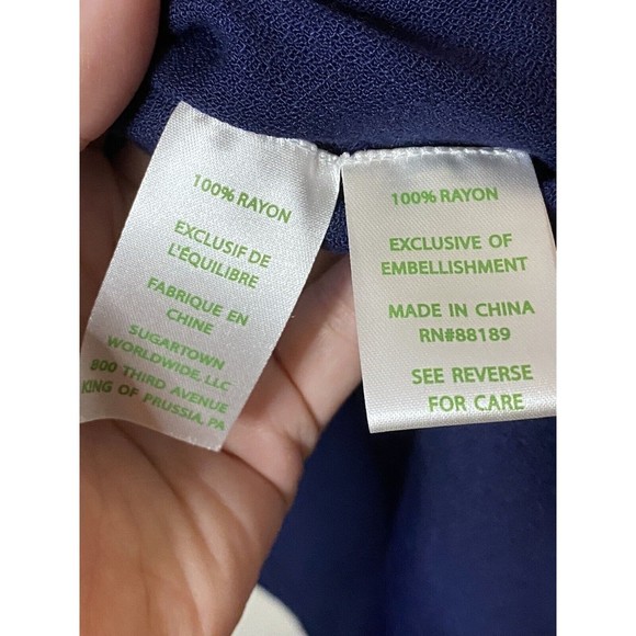 Lilly Pulitzer 'Chai'‎ Embellished Caftan Dress (XXS/XS) - Picture 4 of 6